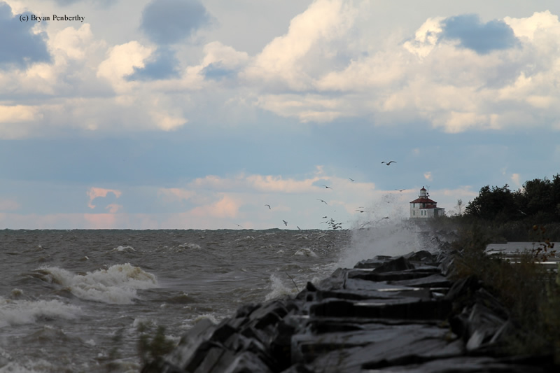Photo of the Ashtabula Lighthouse.