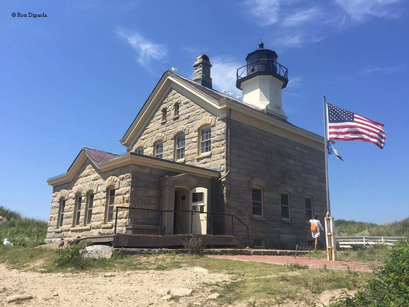 Photo of the Block Island North Lighthouse.