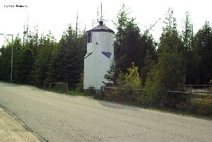 There is a small park around the lighthouse.