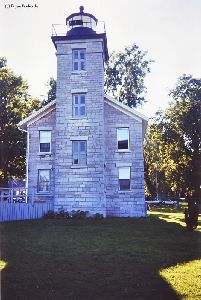 Front view of the lighthouse.