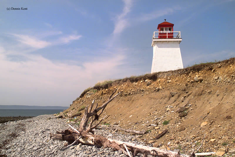 Photo of the Church Point Lighthouse.