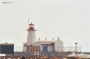 Nice clear and close up shot of the lighthouse.