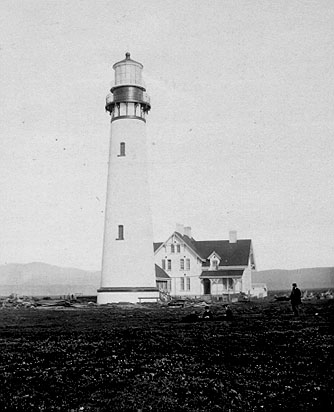U.S. Coast Guard Archive Photo of the Point Arena Lighthouse