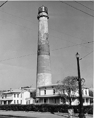 U.S. Coast Guard Archive Photo of the Absecon Lighthouse