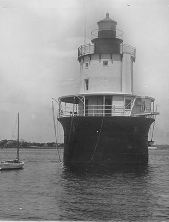 U.S. Coast Guard Archive Photo of the Butler Flats Lighthouse