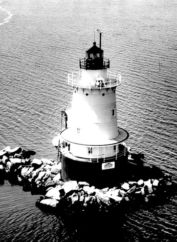 U.S. Coast Guard Archive Photo of the Conimicut Point Lighthouse