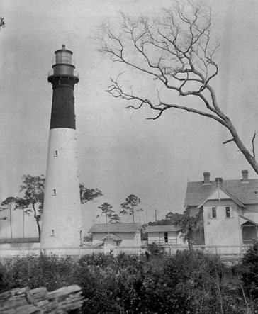 Hunting Island Lighthouse Coast Guard Archive Photo