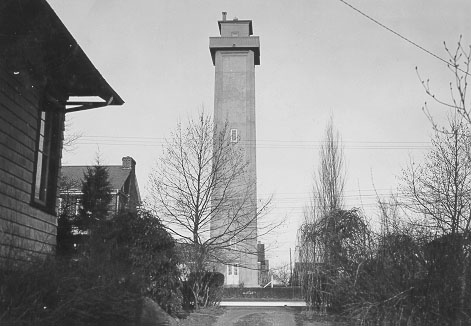 U.S. Coast Guard Archive Photo of the Marcus Hook Rear Range Lighthouse