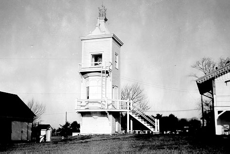 U.S. Coast Guard Archive Photo of the New Castle Front Range Lighthouse
