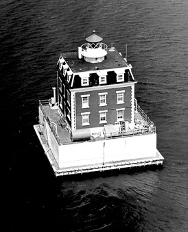 U.S. Coast Guard Archive Photo of New London Ledge Lighthouse