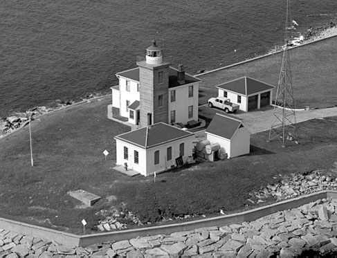 U.S. Coast Guard Archive Photo of the Watch Hill Lighthouse
