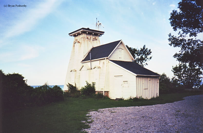 Photo of the Prince Edward Point Lighthouse.