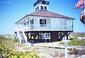 Shot of the lighthouse.