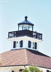 Close up of the lantern room.