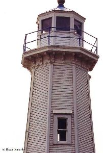Close up of the lantern room.
