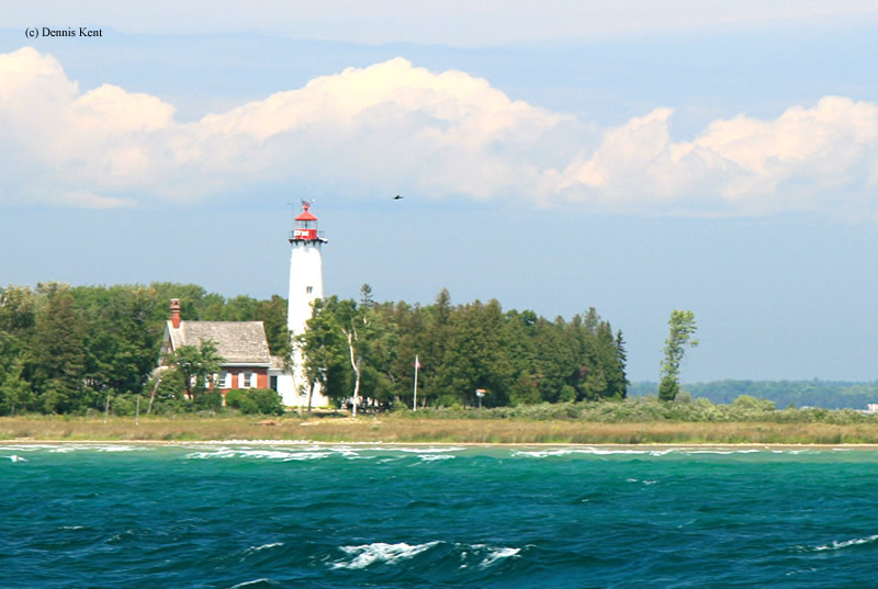 Photo of the St. Helena Island Lighthouse.