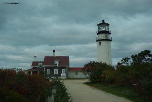 The path leading to the lighthouse.