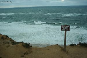 Cliff erosion lead to the move in 1996.