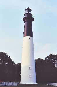 The lighthouse tower.