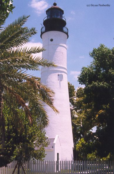 Photo of the Key West Lighthouse.
