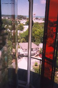 Looking seaward from the lantern room.