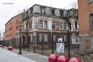 The Office Building, called the Administration building during the Coast Guard era, was started in 1869 and finished in 1871.