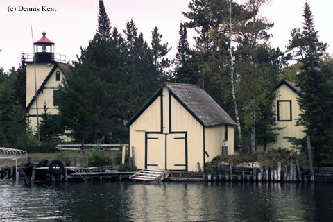 Photo of the Mendota Lighthouse.