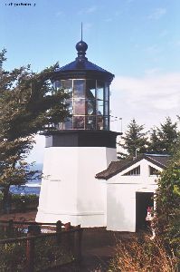 The lighthouse tower.