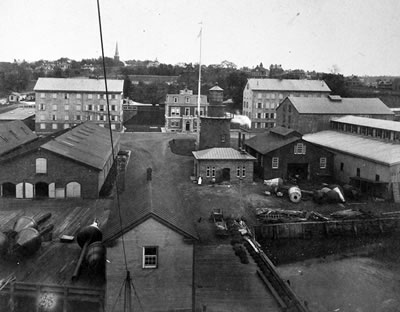 General Lighthouse Depot circa 1885, photo courtesy National Archives
