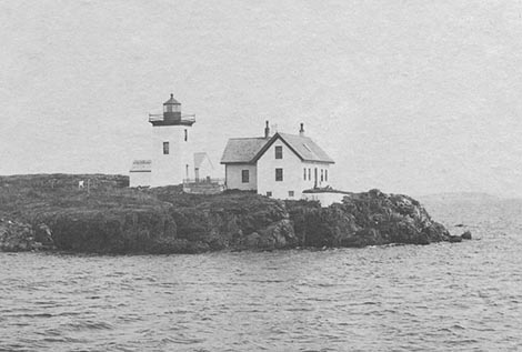 National Archives Photo of Indian Island Lighthouse