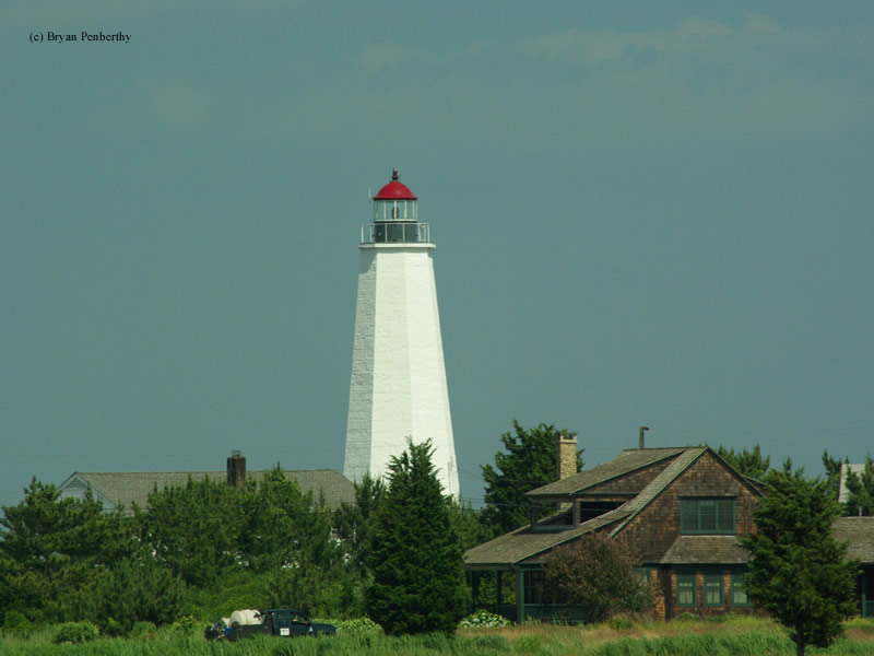 Photo of the Old Saybrook (Lynde Point) Lighthouse.