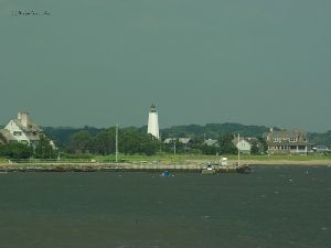 The lighthouse from the distance.