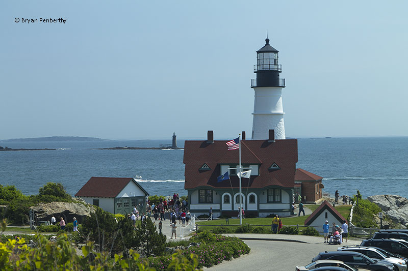 Photo of the Portland Head Lighthouse.