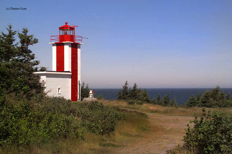Photo of the Point Prim Lighthouse.