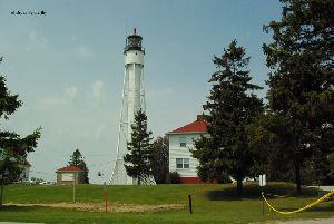 Beautiful shot of the light station.