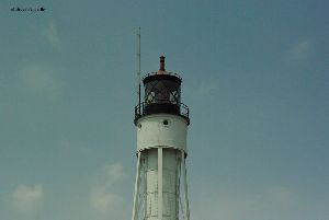 Close up of the lantern room.