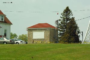 Oil house.