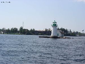Beautiful shot of the tiny island.
