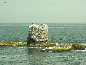 Close up of the tower.