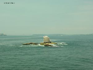The remains in Narragansett Bay.